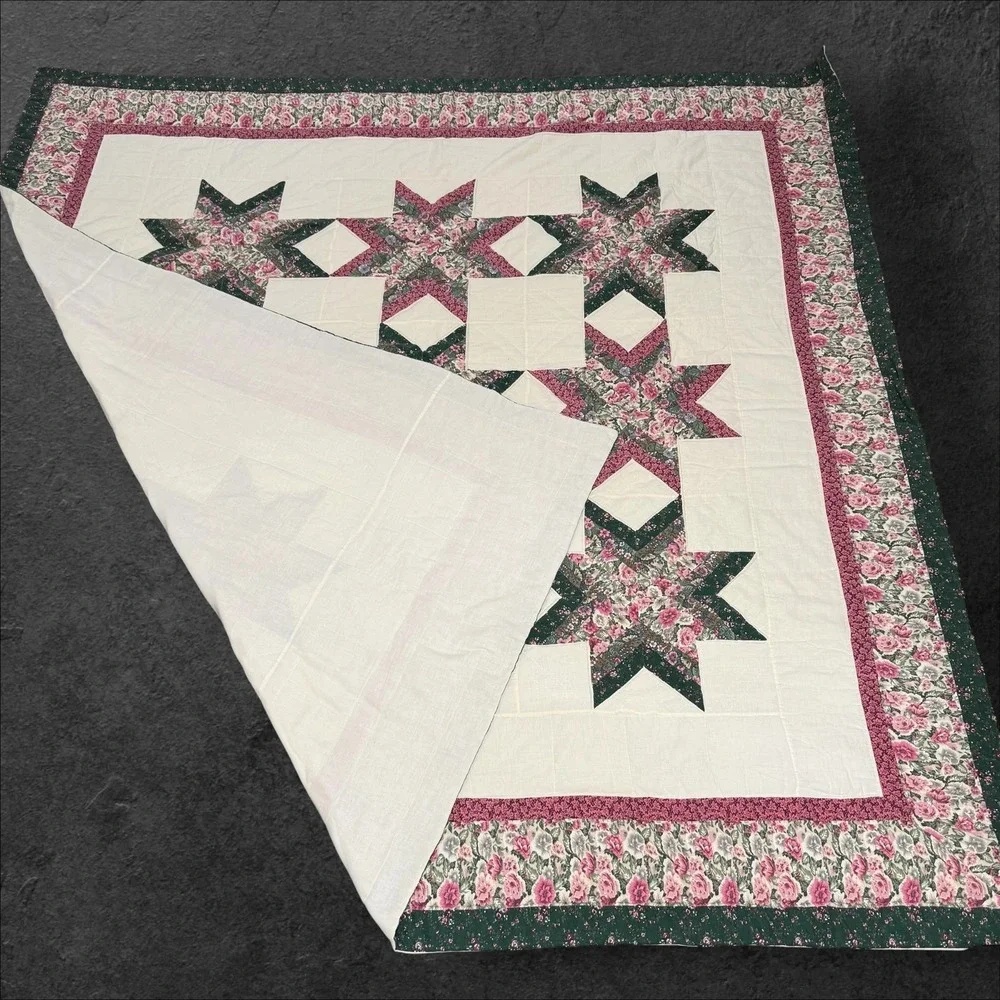 Handmade handcrafted patchwork